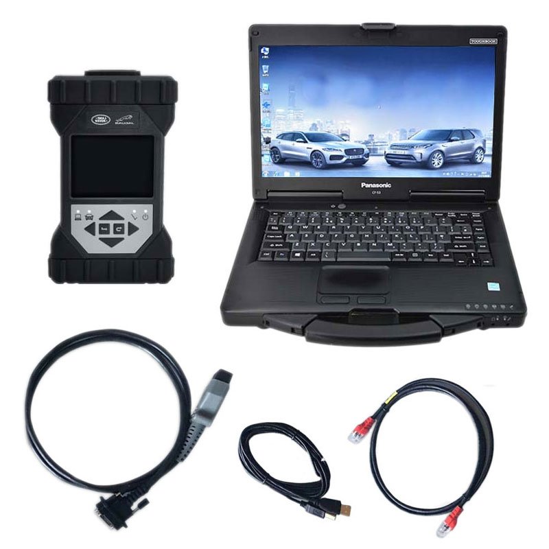 JLR DOIP VCI with Panasonic CF53 — complete diagnostic kit